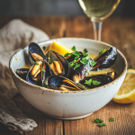 Moules à la Marinière — рецепт классический в домашних условиях с фото