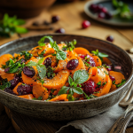 Морковный салат с брусникой, грецкими орехами, медом и лимонным соком — рецепт классический в домашних условиях с фото